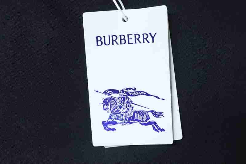 BURBERRY Gothic Embroidery Short Sleeve T-Shirt Style 4