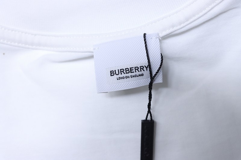 BURBERRY Knight Equestrian Letter Embroidery Short Sleeve T-Shirt Style 1
