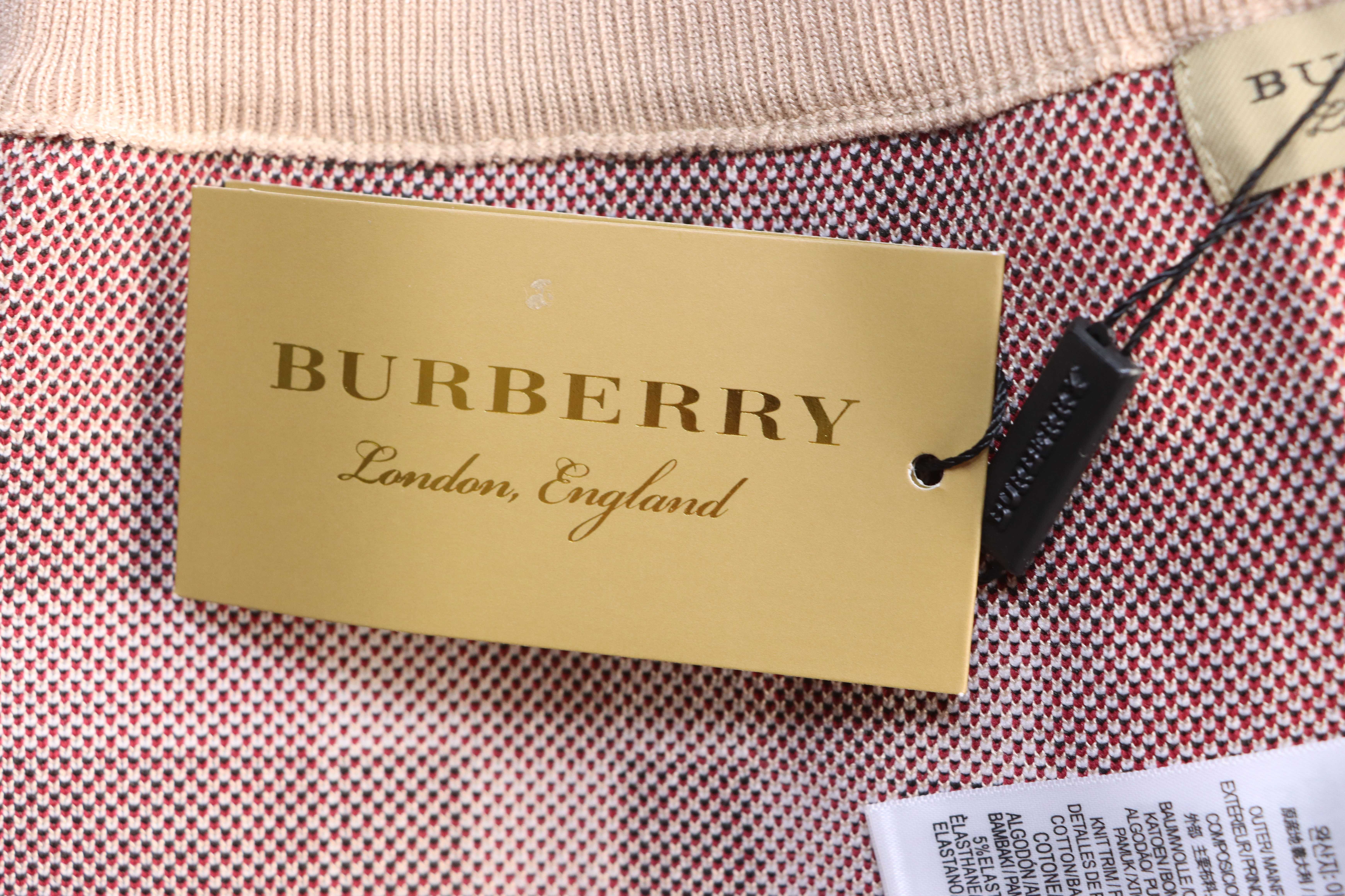 BURBERRY Knit Check Shorts Style 1