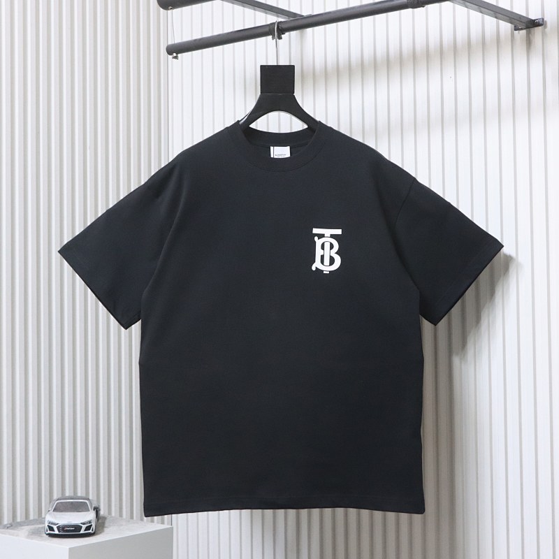 BURBERRY Letter Short Sleeve T-Shirt Style 1
