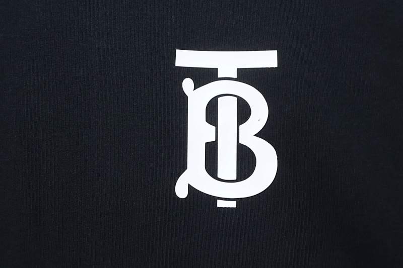 BURBERRY Letter Short Sleeve T-Shirt Style 1