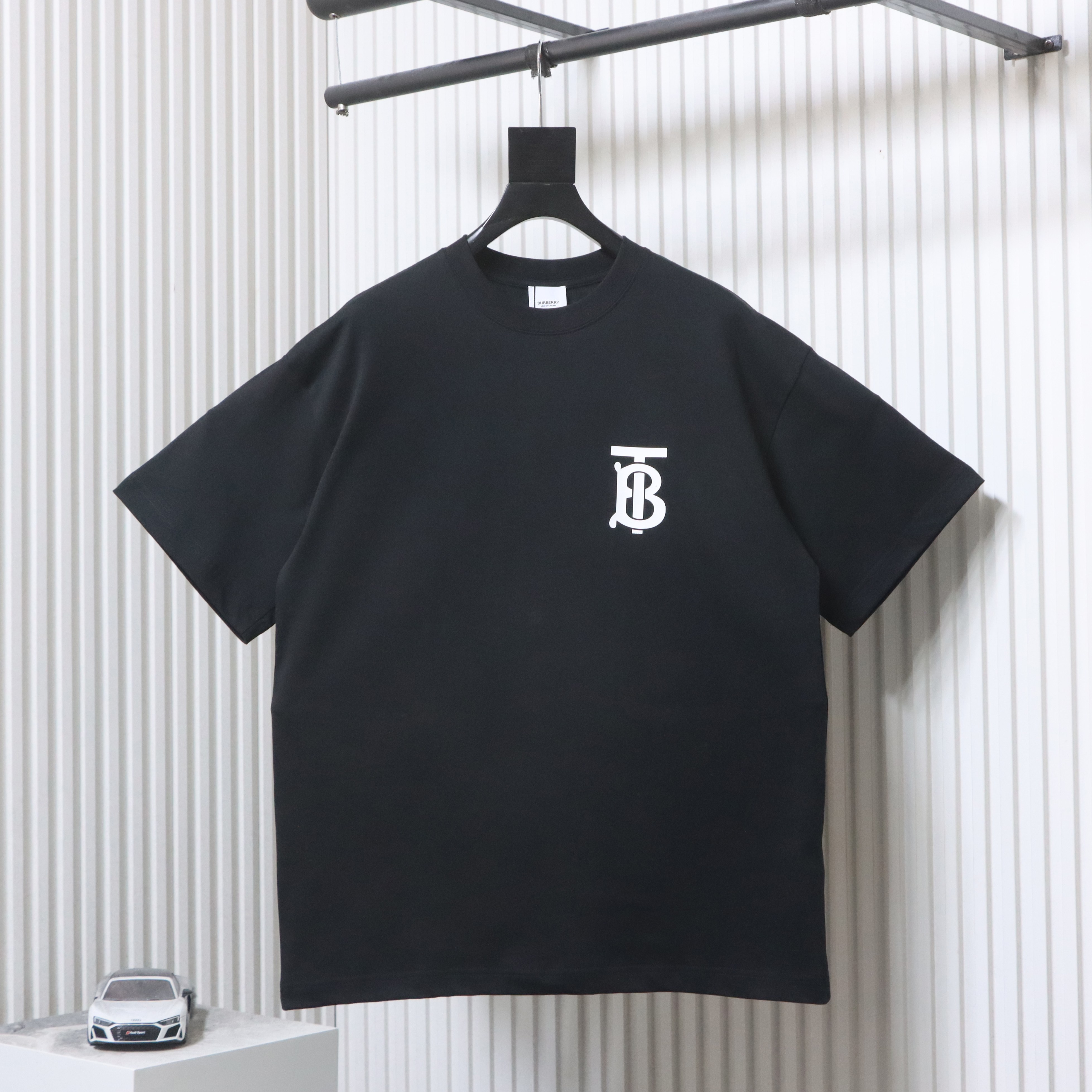 BURBERRY Letter Short Sleeve T-Shirt Style 1