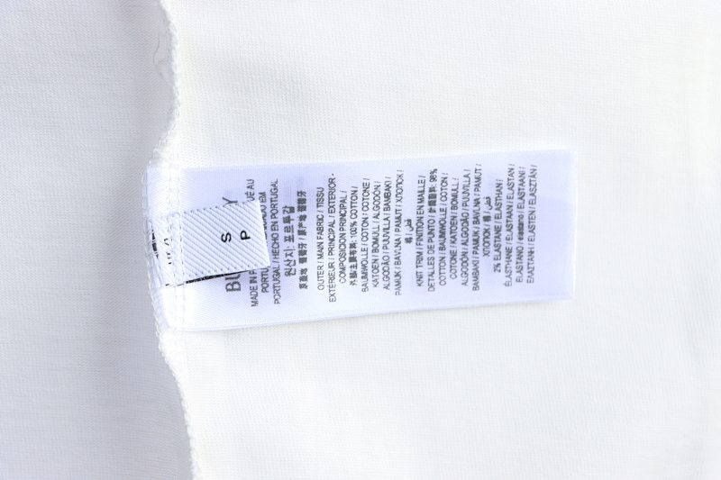 BURBERRY Letter Short Sleeve T-Shirt Style 2