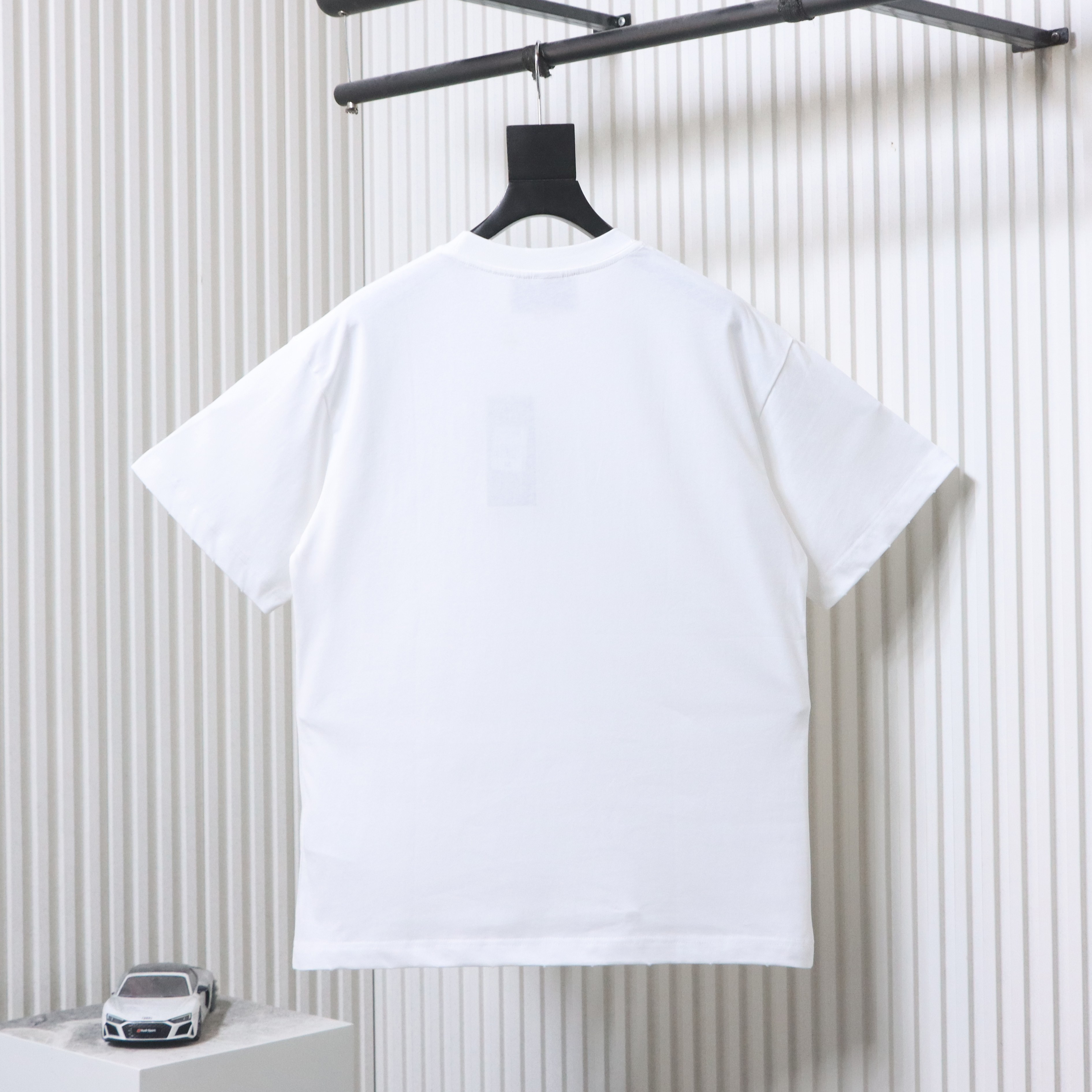 BURBERRY Letter Short Sleeve T-Shirt Style 2