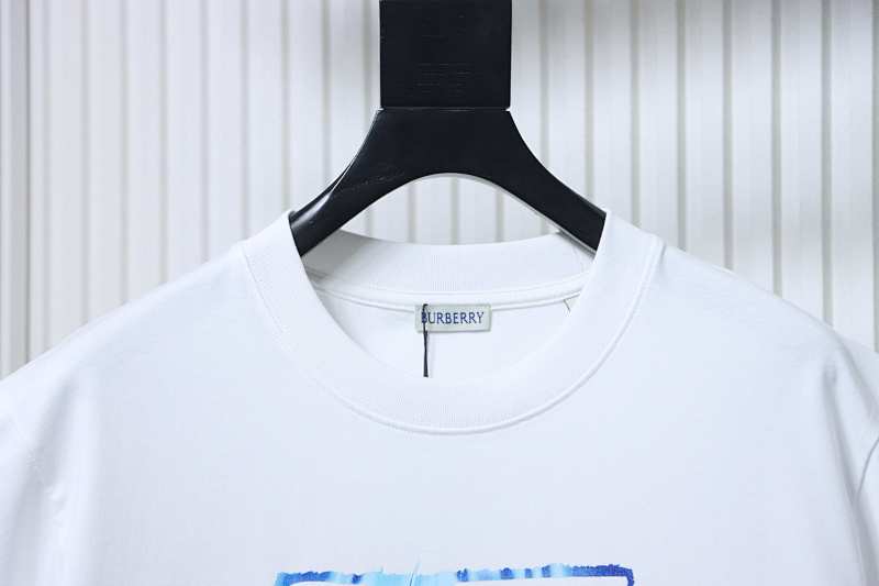 BURBERRY Print Cotton Short Sleeve T-Shirt Style 1