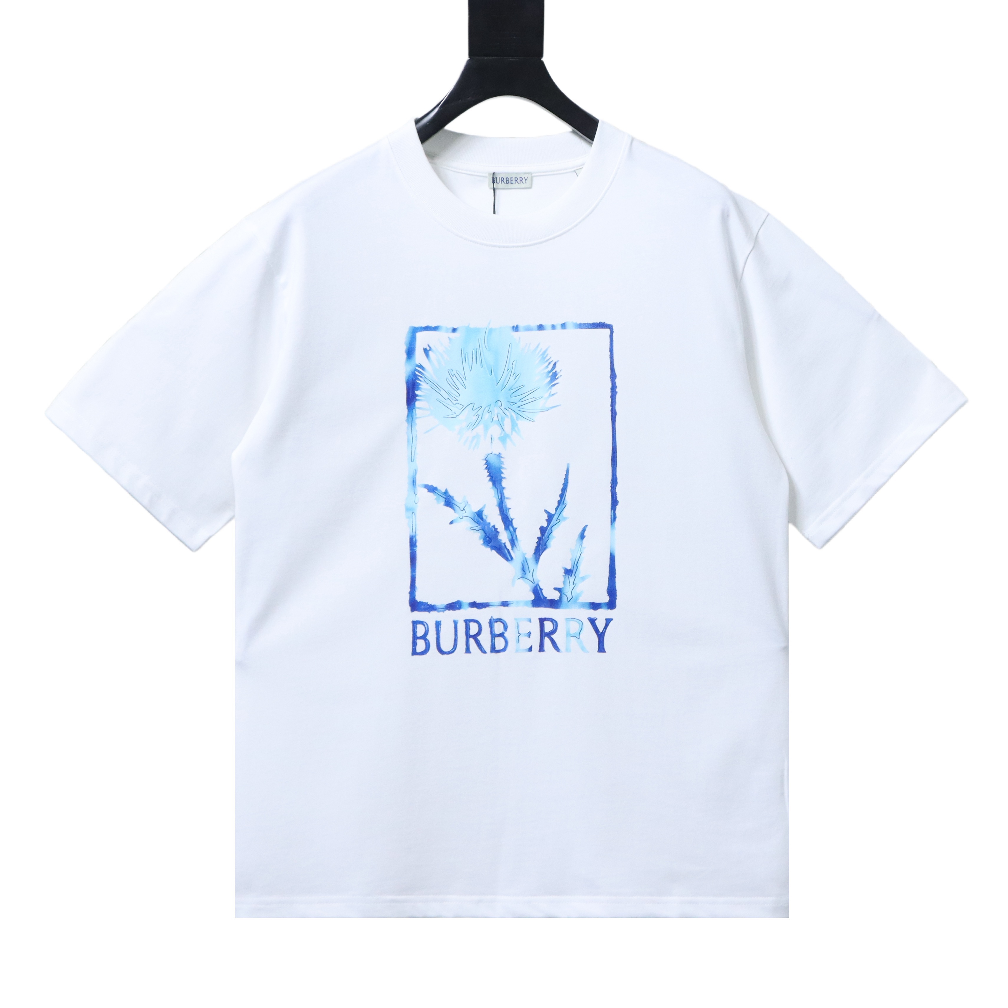 BURBERRY Print Cotton Short Sleeve T-Shirt Style 1