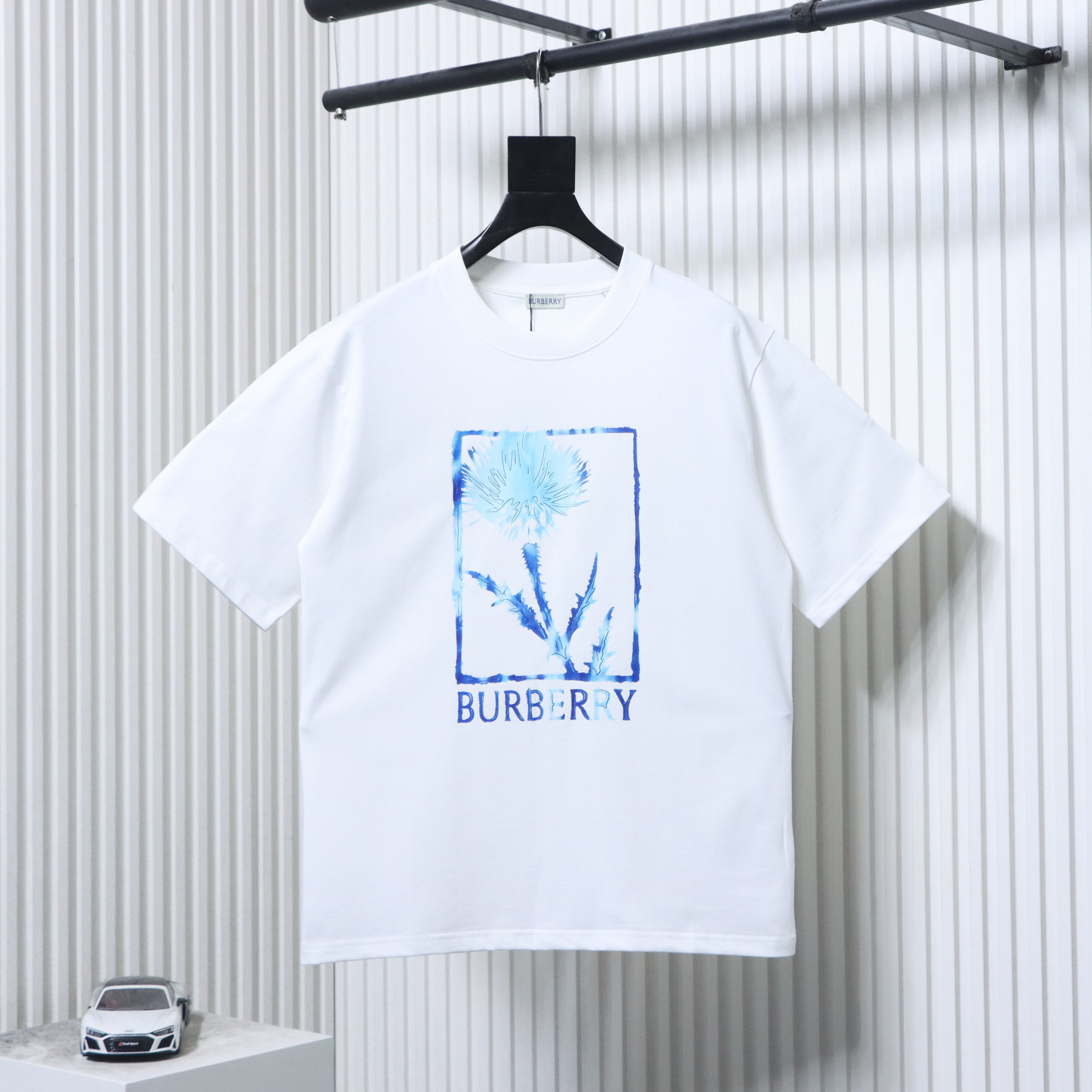 BURBERRY Print Cotton Short Sleeve T-Shirt Style 1