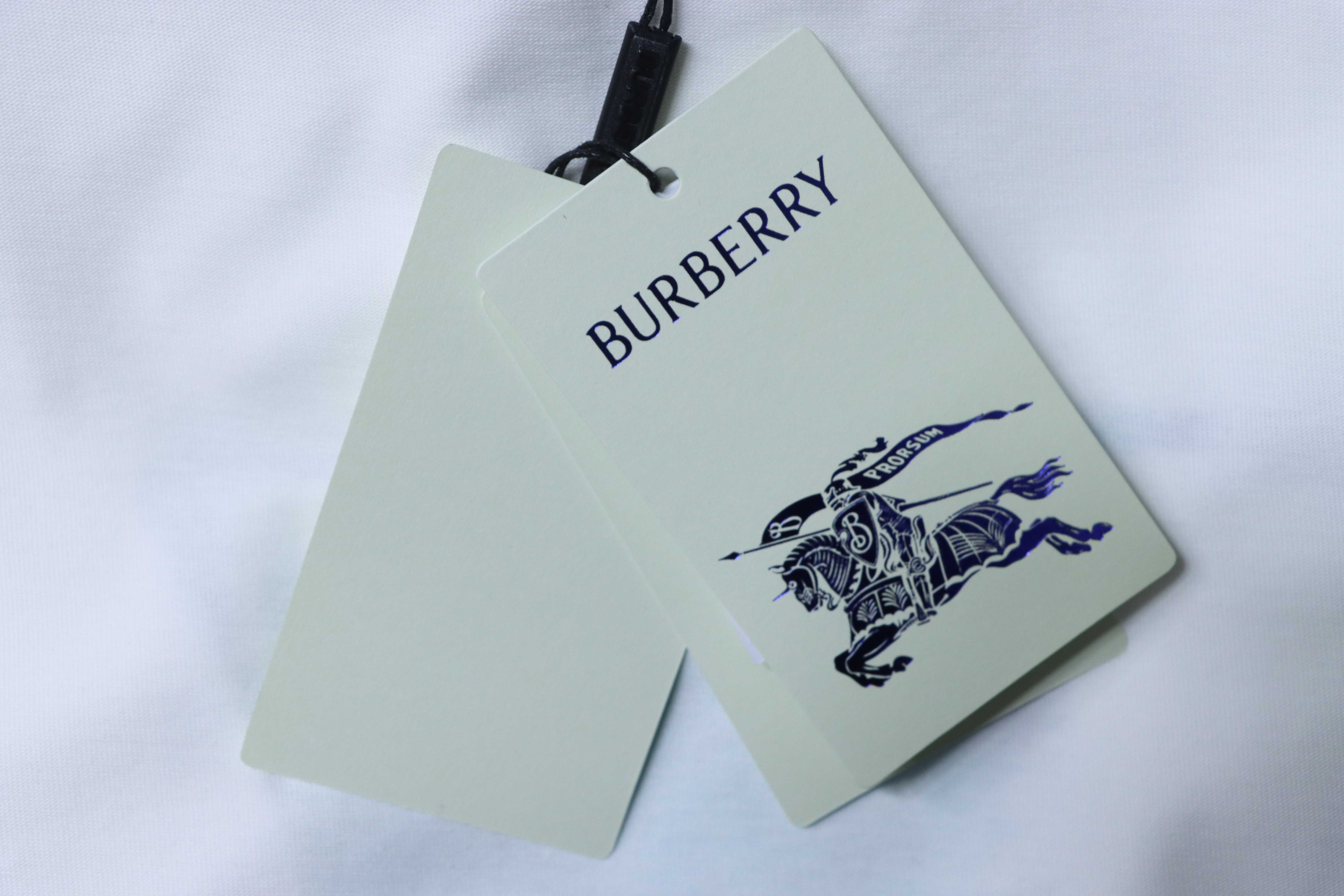 BURBERRY Print Cotton Short Sleeve T-Shirt Style 1