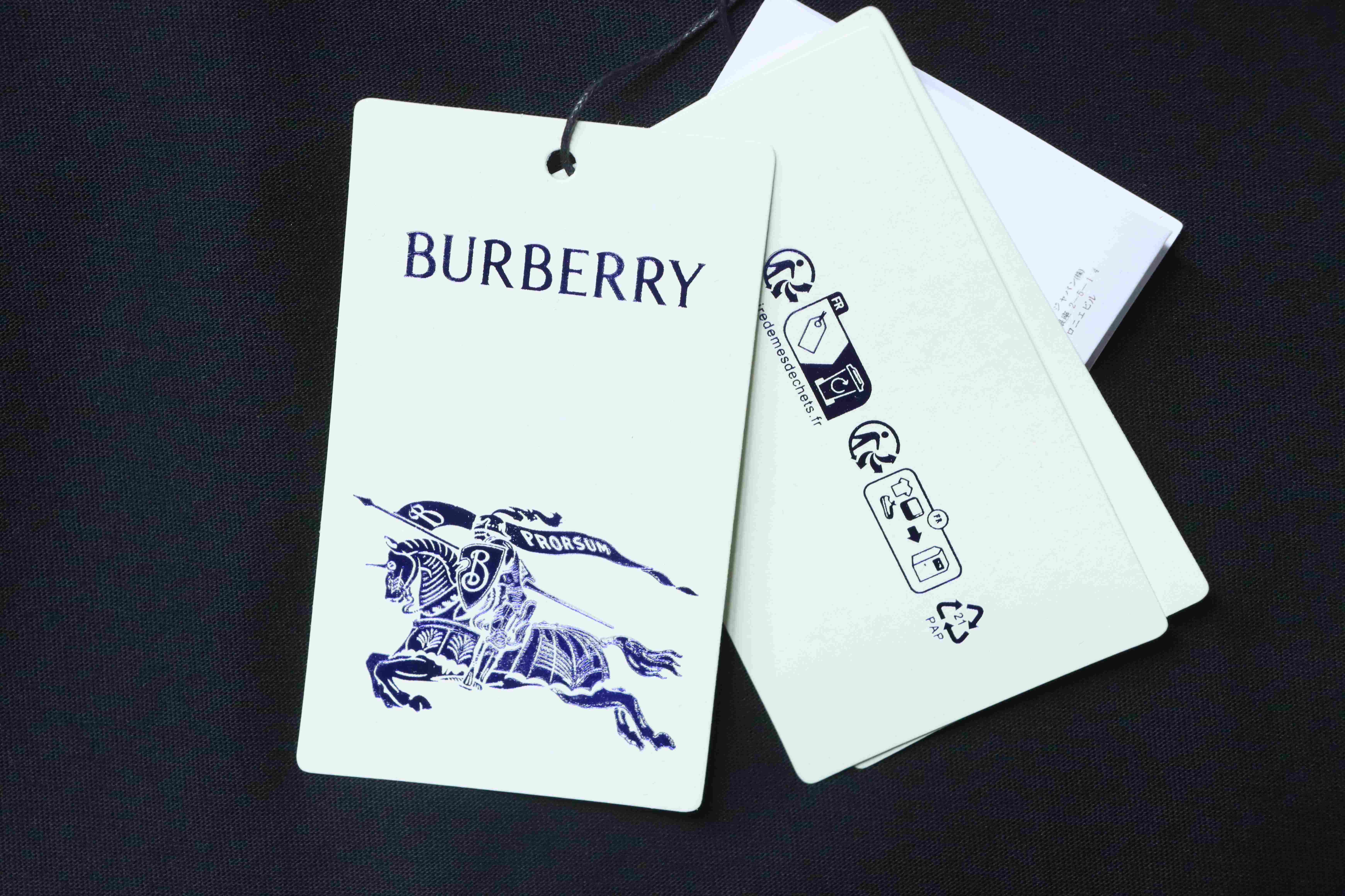 BURBERRY Print Cotton Short Sleeve T-Shirt Style 2