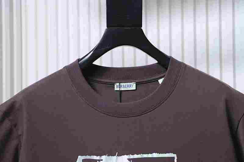 BURBERRY Print Cotton Short Sleeve T-Shirt Style 3