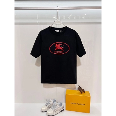 BURBERRY Shield Logo Short Sleeve Polo Shirt Style 1 01
