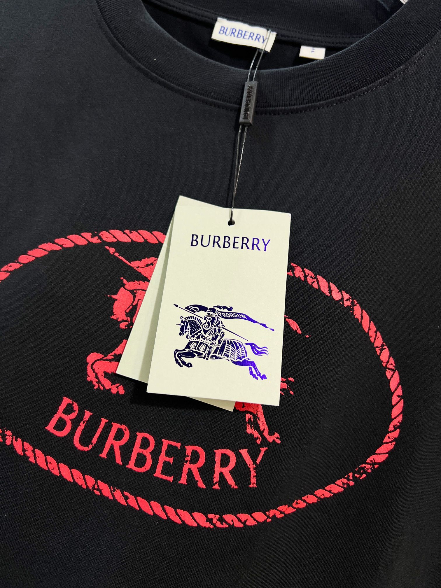 BURBERRY Shield Logo Short Sleeve Polo Shirt Style 1