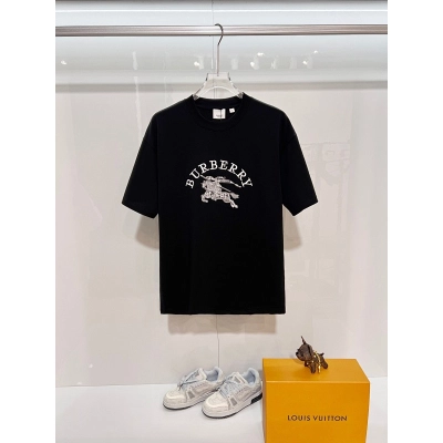 BURBERRY Shield Logo Short Sleeve Polo Shirt Style 2 01