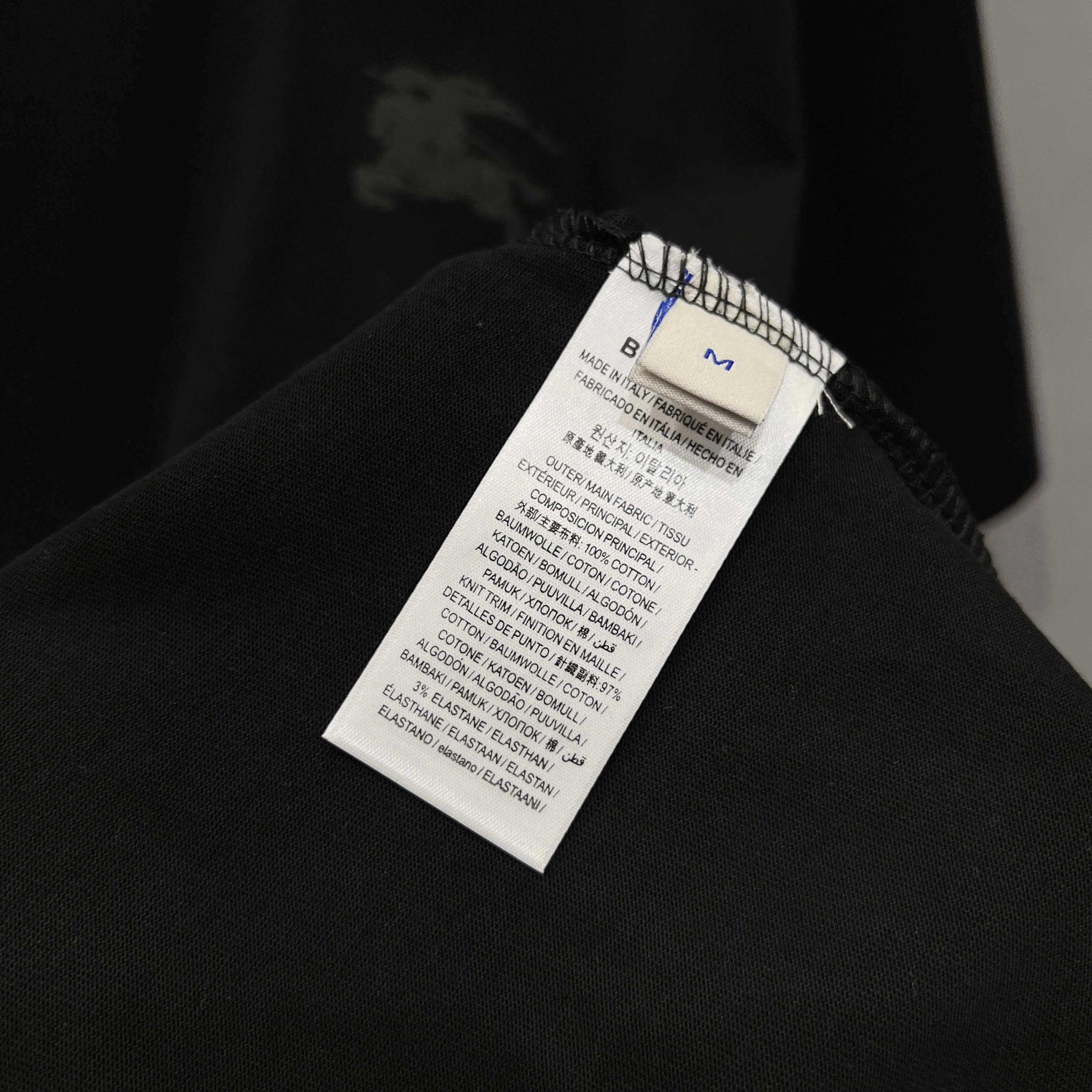 BURBERRY Shield Logo Short Sleeve Polo Shirt Style 2