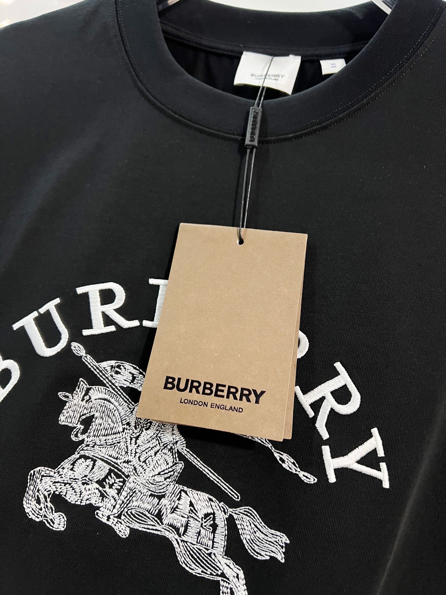 BURBERRY Shield Logo Short Sleeve Polo Shirt Style 2