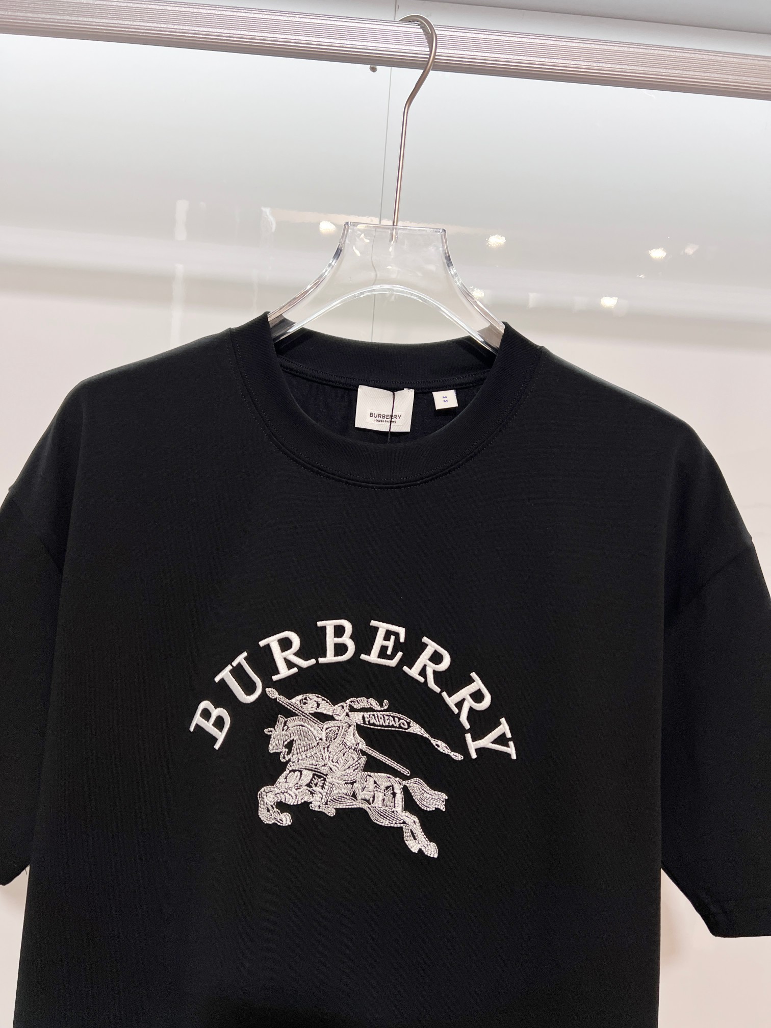 BURBERRY Shield Logo Short Sleeve Polo Shirt Style 2