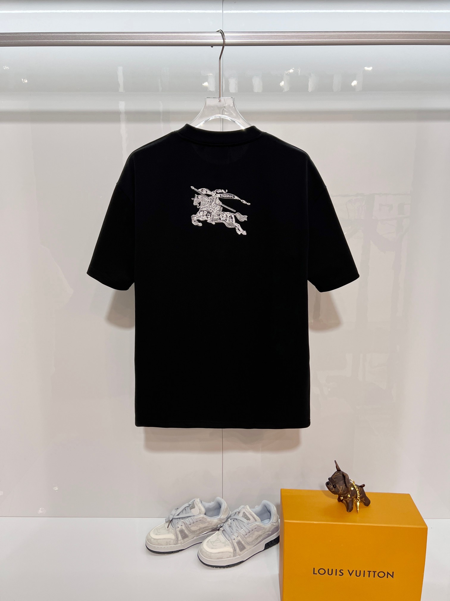BURBERRY Shield Logo Short Sleeve Polo Shirt Style 2