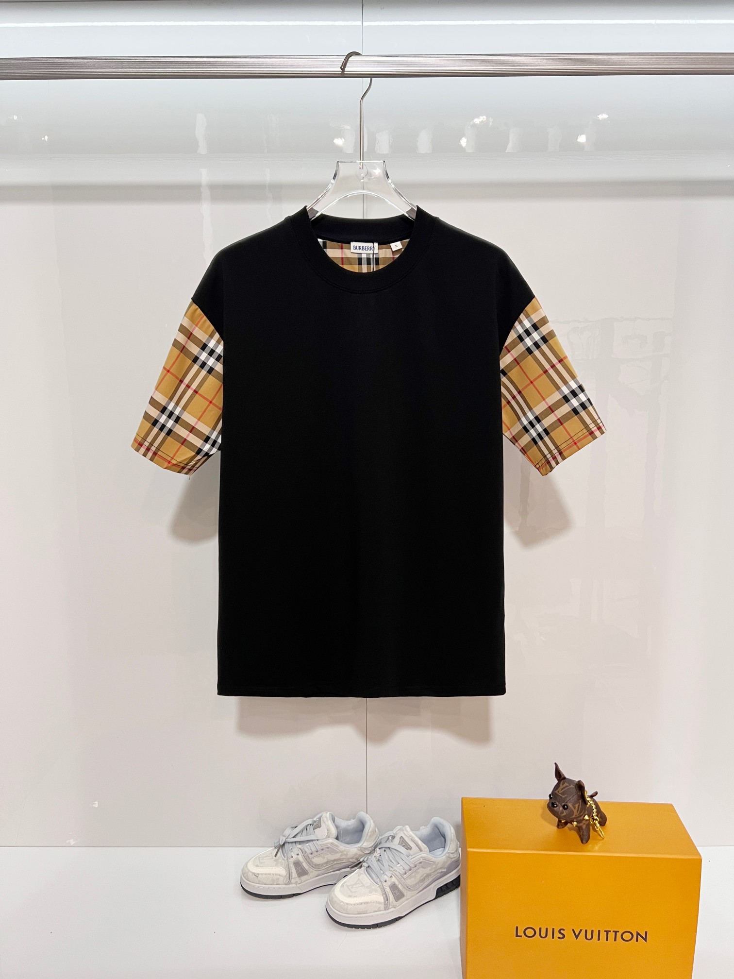 BURBERRY Shield Logo Short Sleeve Polo Shirt Style 3