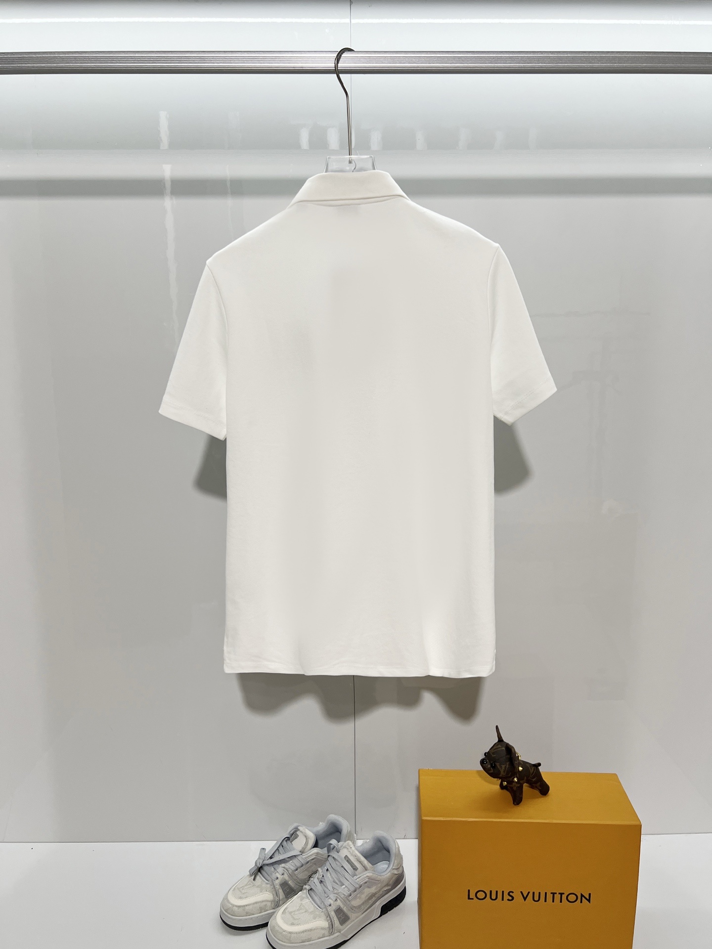 BURBERRY Shield Logo Short Sleeve Polo Shirt Style 5