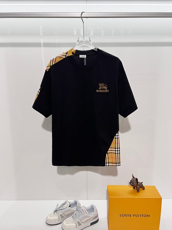 BURBERRY Shield Logo Short Sleeve Polo Shirt Style 6