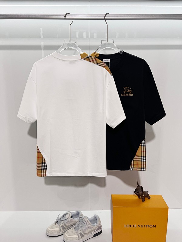 BURBERRY Shield Logo Short Sleeve Polo Shirt Style 6
