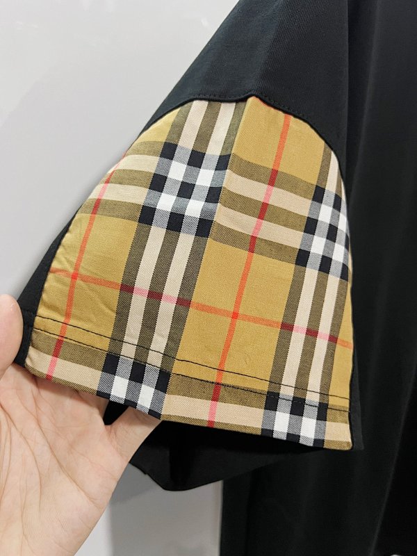 BURBERRY Shield Logo Short Sleeve Polo Shirt Style 6