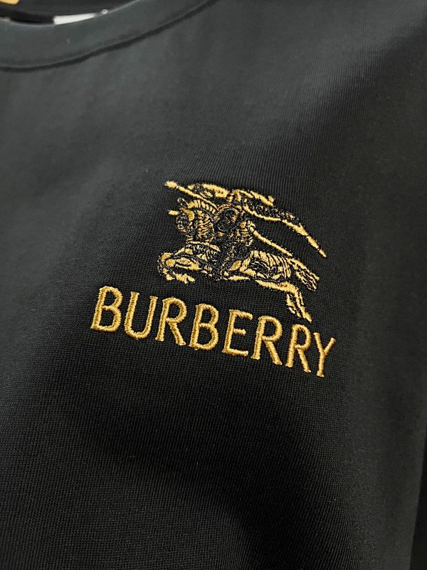 BURBERRY Shield Logo Short Sleeve Polo Shirt Style 6