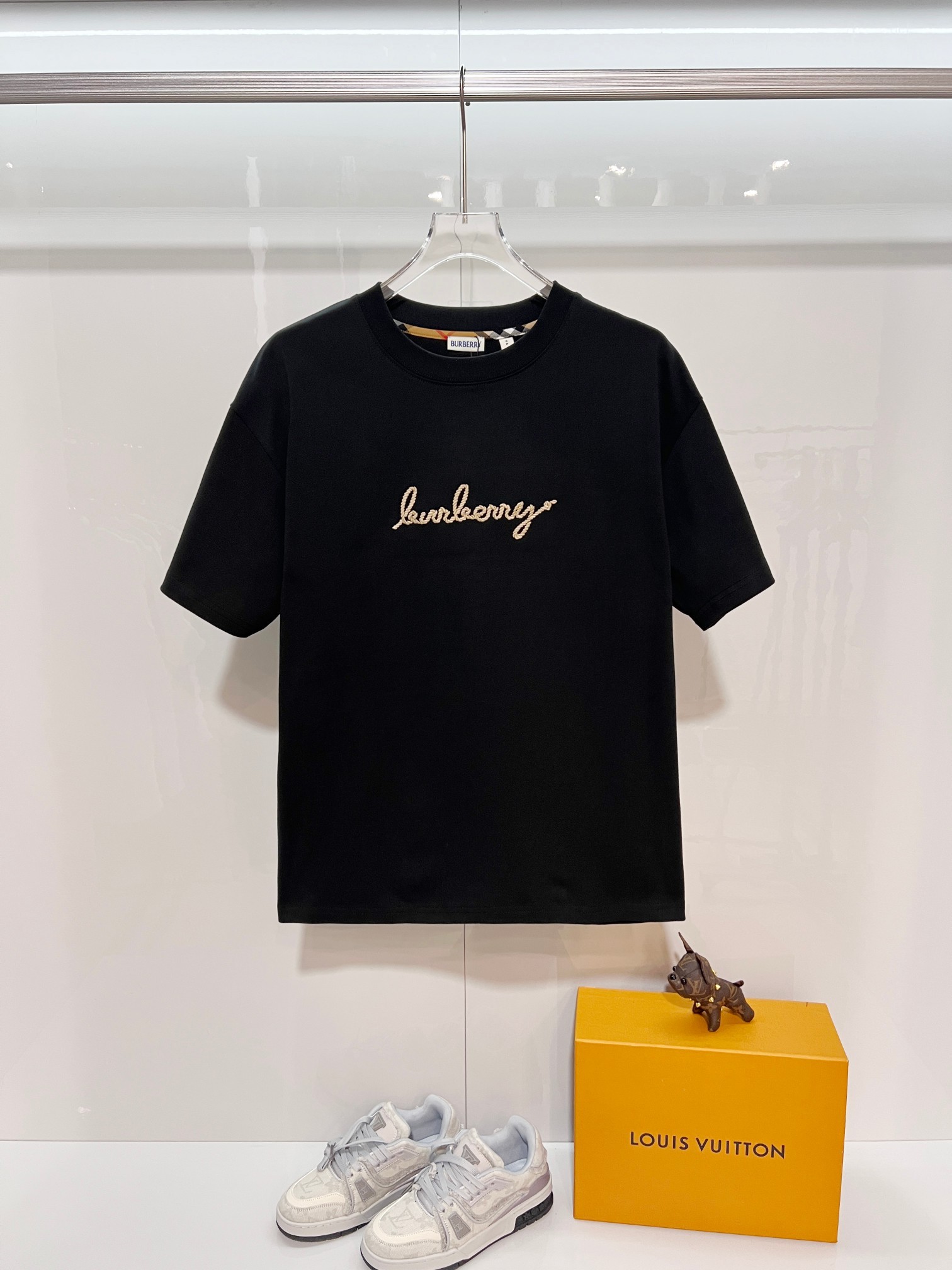 BURBERRY Side Check Webbing Shorts Style 4