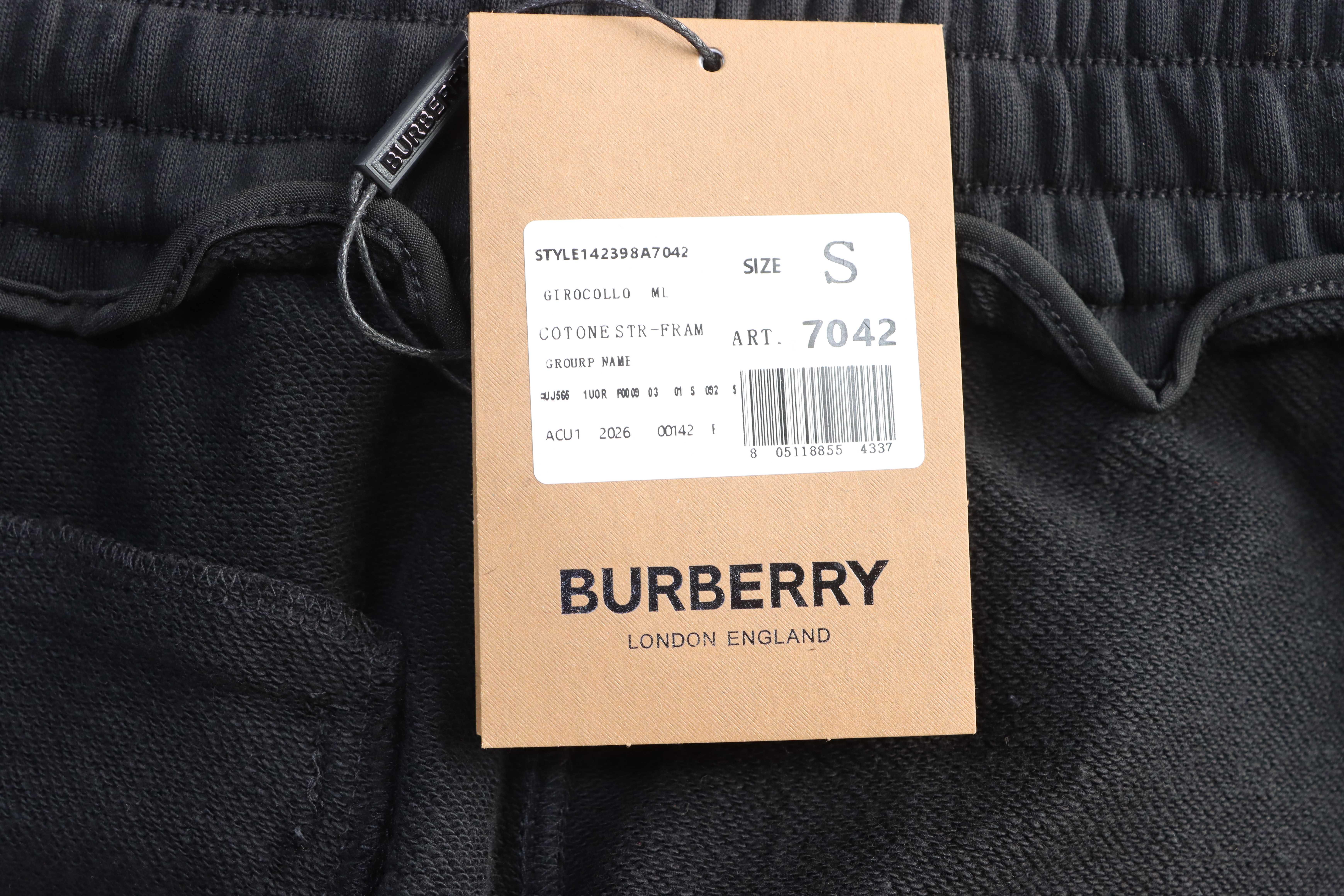 BURBERRY Side Half Check Webbing Shorts Style 1
