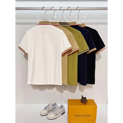 BURBERRY Side Half Check Webbing Shorts Style 2 02