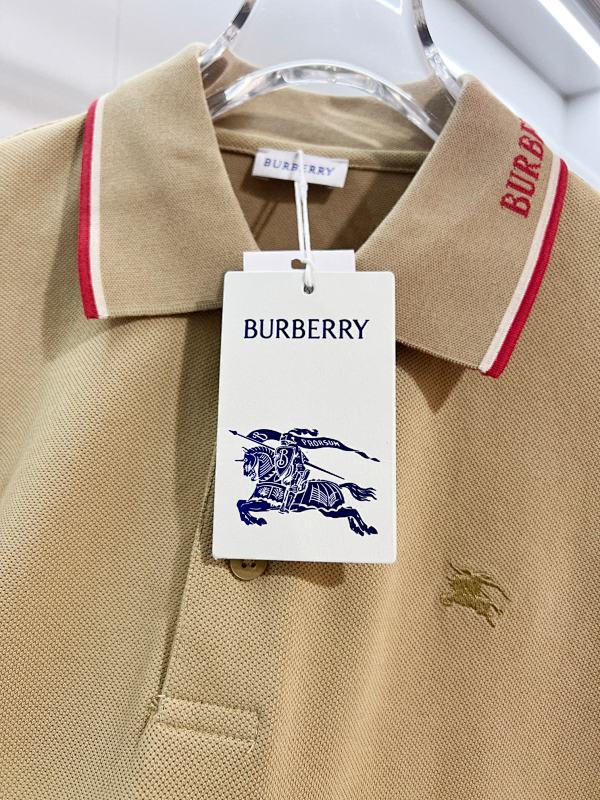 BURBERRY Side Half Check Webbing Shorts Style 2
