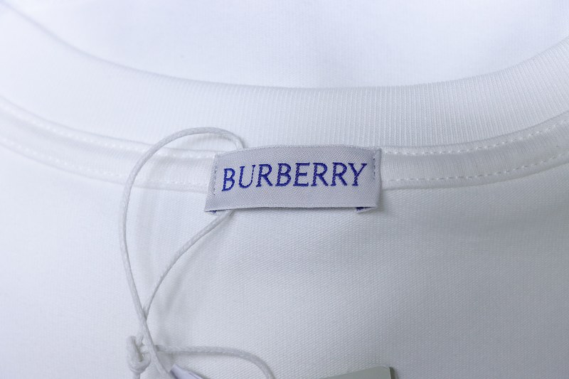 BURBERRY Sketch Knight Equestrian Embroidery Short Sleeve T-Shirt Style 1