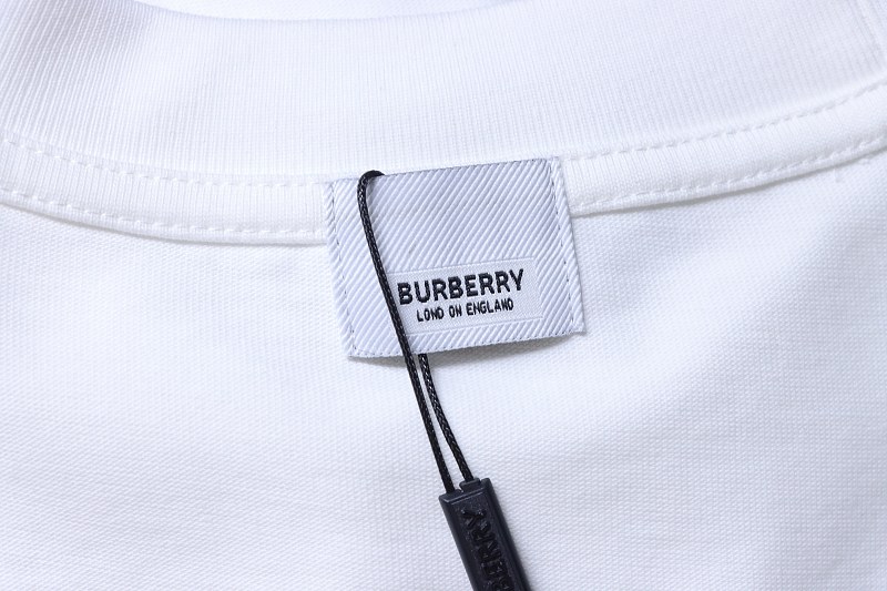 BURBERRY Sketch Rope Equestrian Crew Neck Short Sleeve T-Shirt Style 1