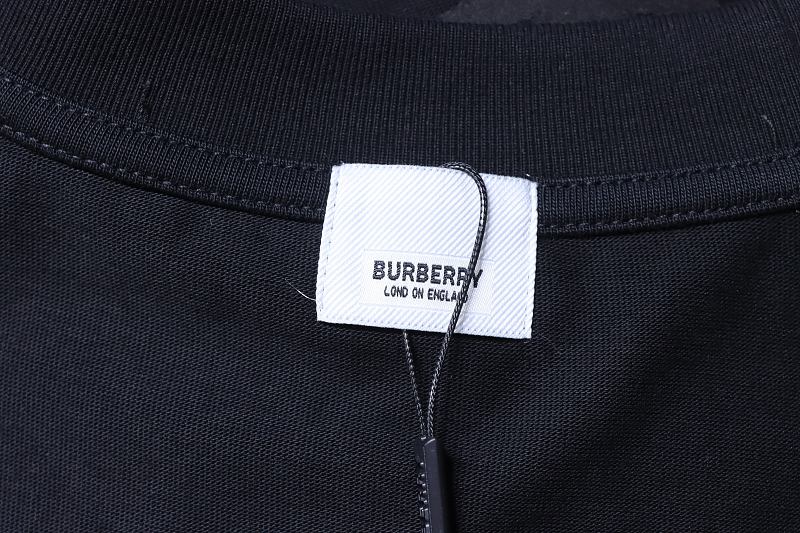 BURBERRY Sketch Rope Equestrian Crew Neck Short Sleeve T-Shirt Style 2
