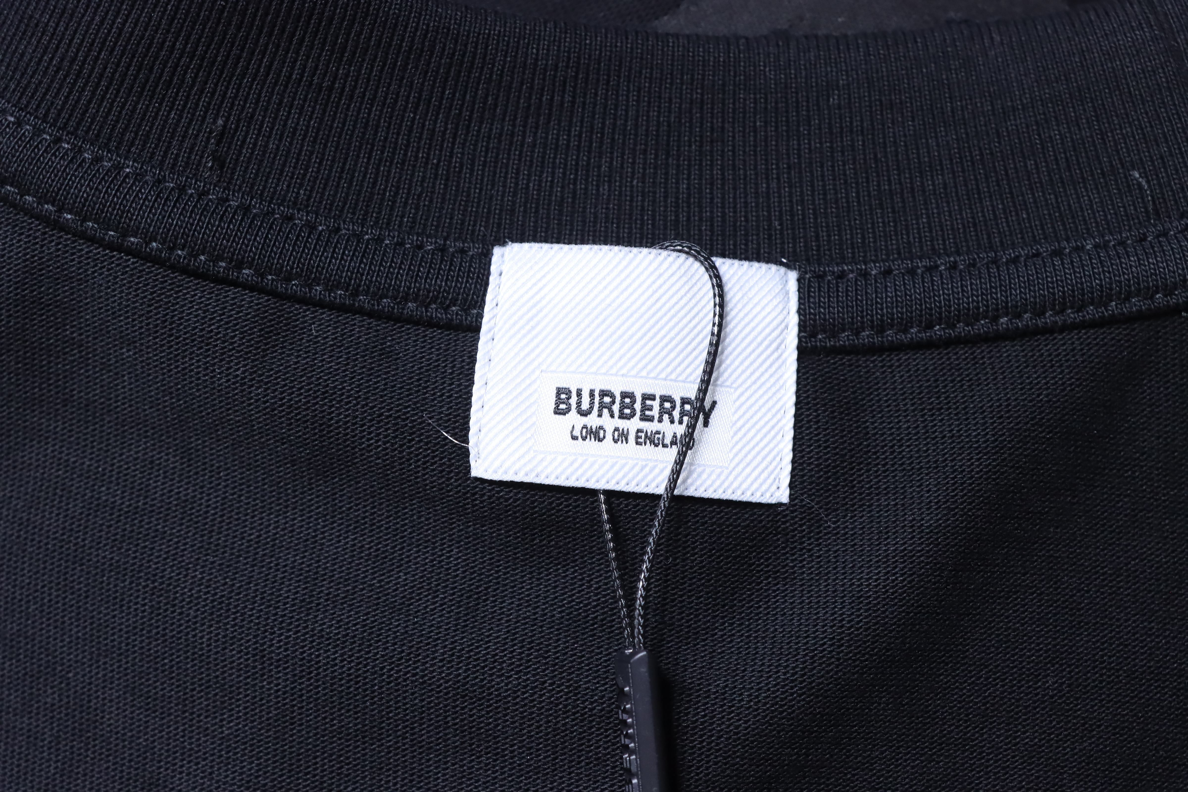 BURBERRY Sketch Rope Equestrian Crew Neck Short Sleeve T-Shirt Style 2