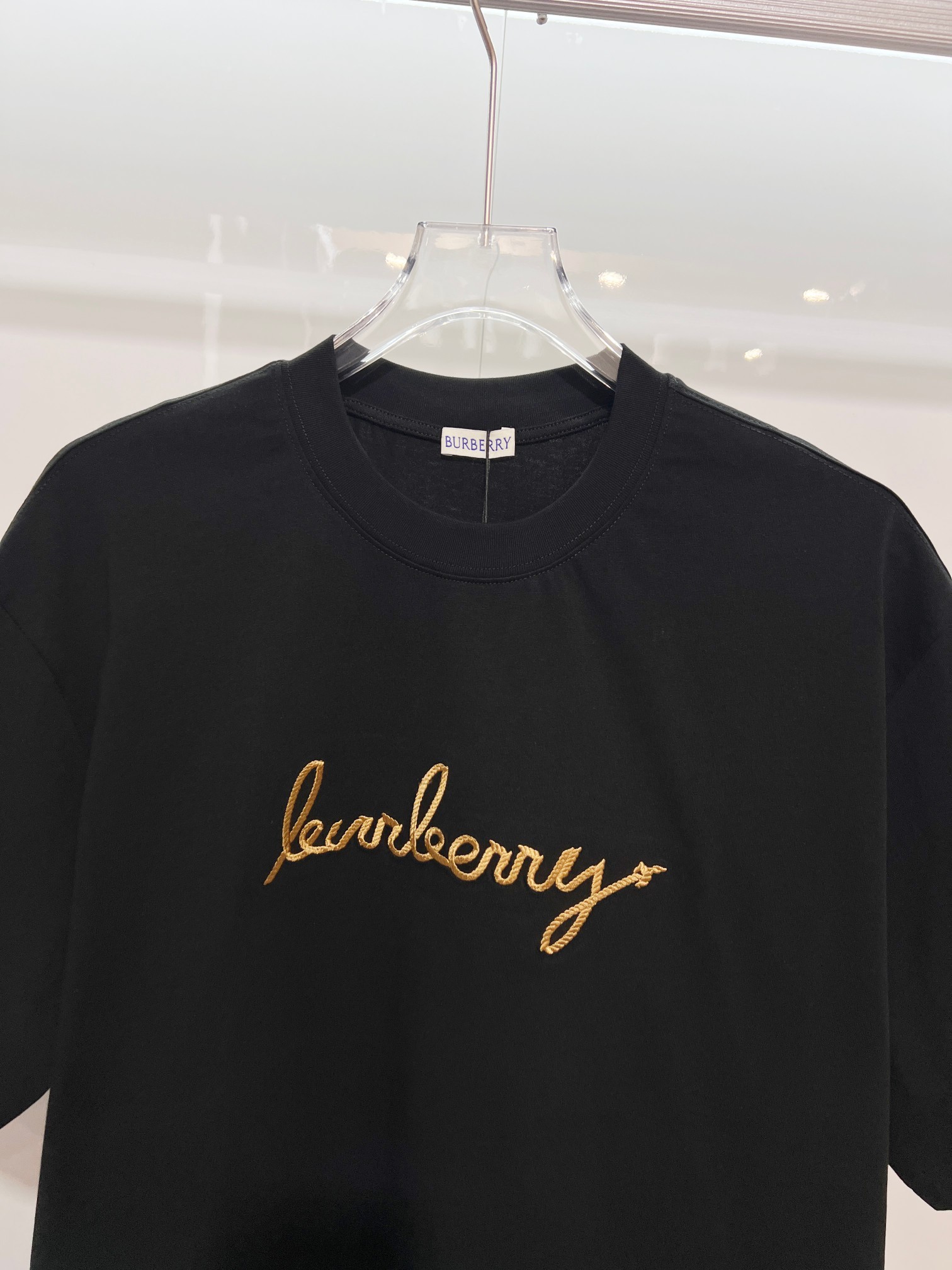 BURBERRY Sketch Rope Equestrian Crew Neck Short Sleeve T-Shirt Style 3