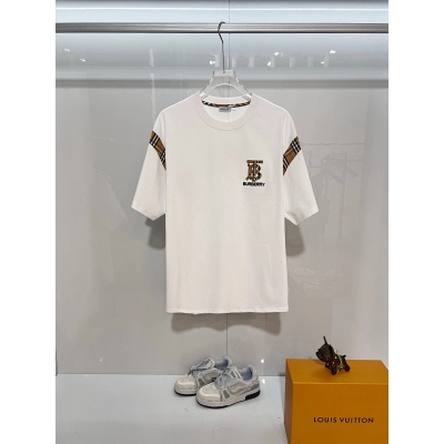 BURBERRY Sketch Rope Equestrian Crew Neck Short Sleeve T-Shirt Style 4 01
