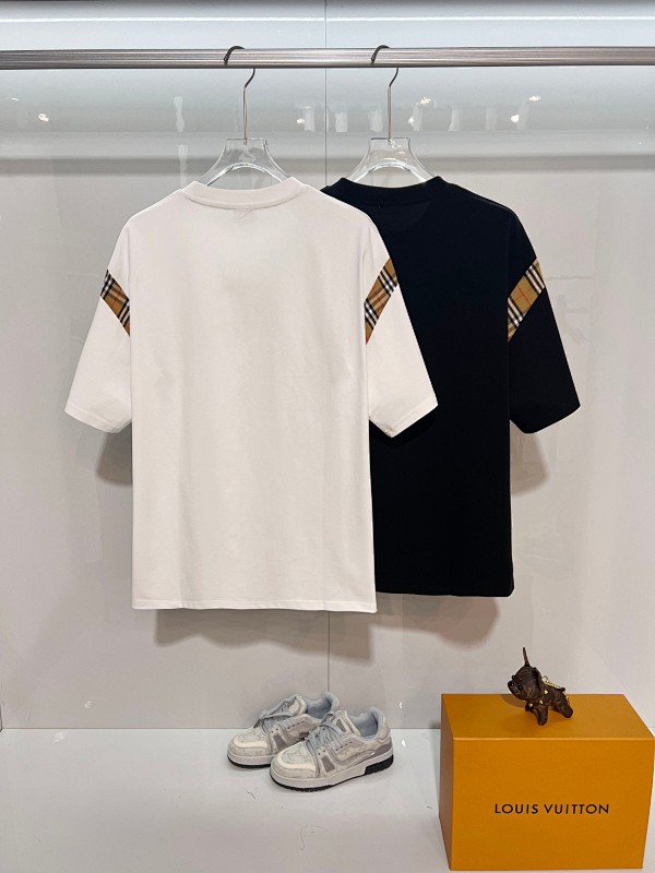 BURBERRY Sketch Rope Equestrian Crew Neck Short Sleeve T-Shirt Style 4