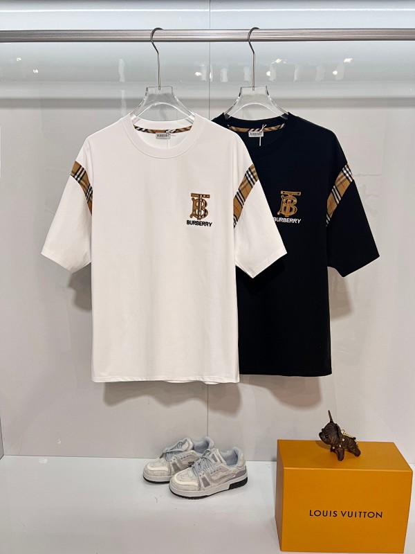 BURBERRY Sketch Rope Equestrian Crew Neck Short Sleeve T-Shirt Style 4