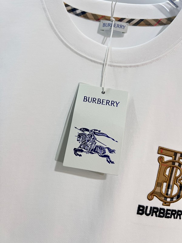BURBERRY Sketch Rope Equestrian Crew Neck Short Sleeve T-Shirt Style 4
