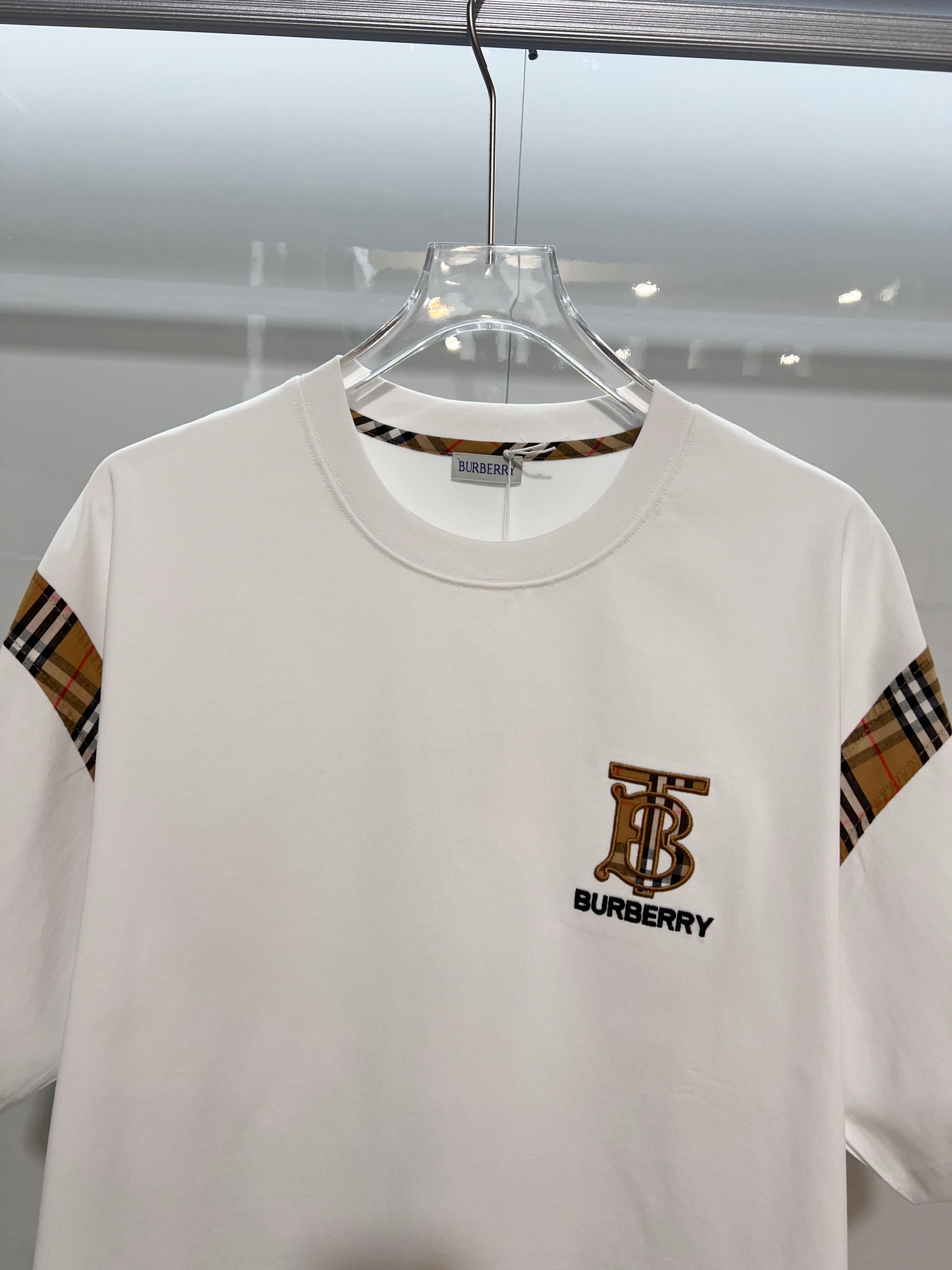 BURBERRY Sketch Rope Equestrian Crew Neck Short Sleeve T-Shirt Style 4