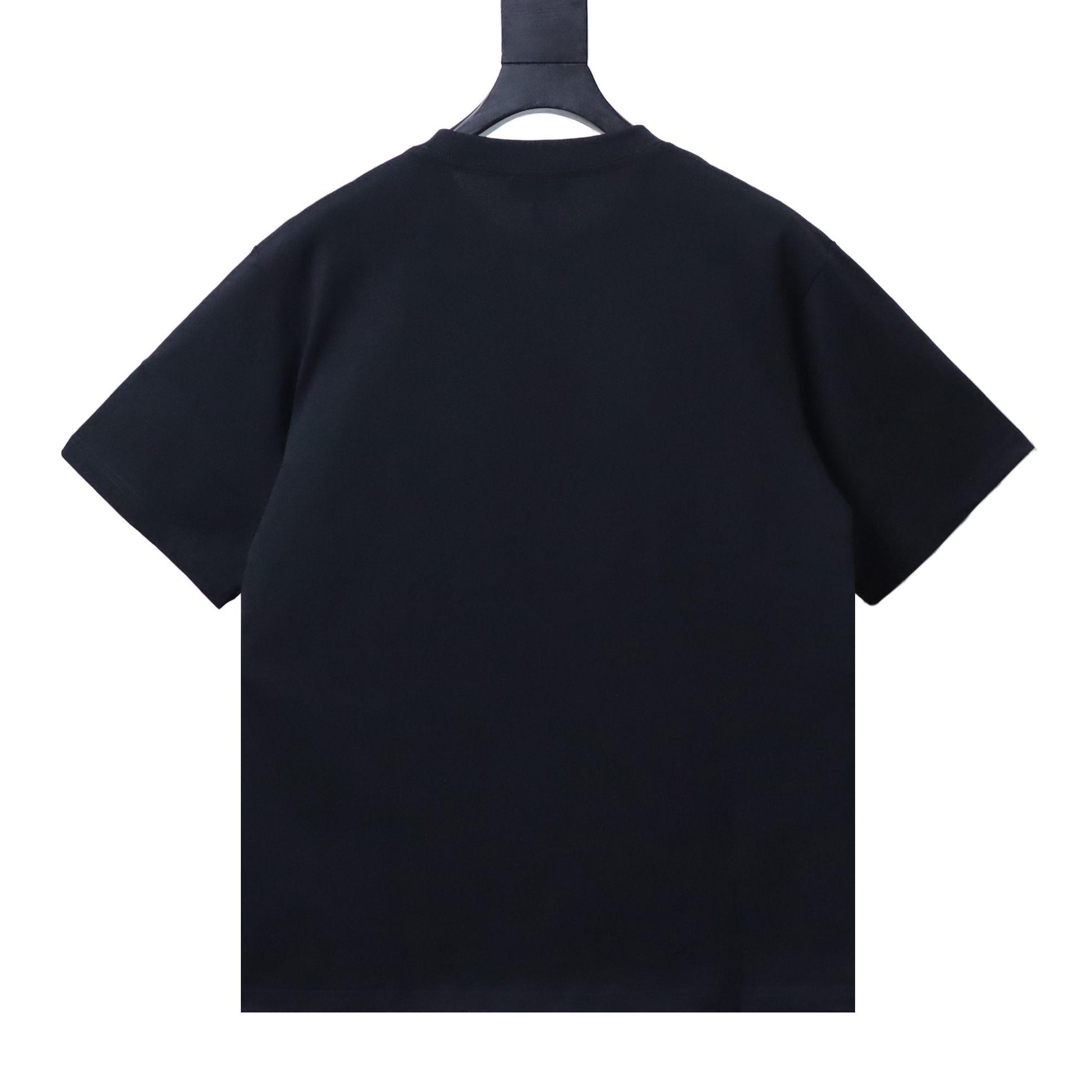 BURBERRY TB Check Square Letter Embossed Letter Short Sleeve T-Shirt Style 2