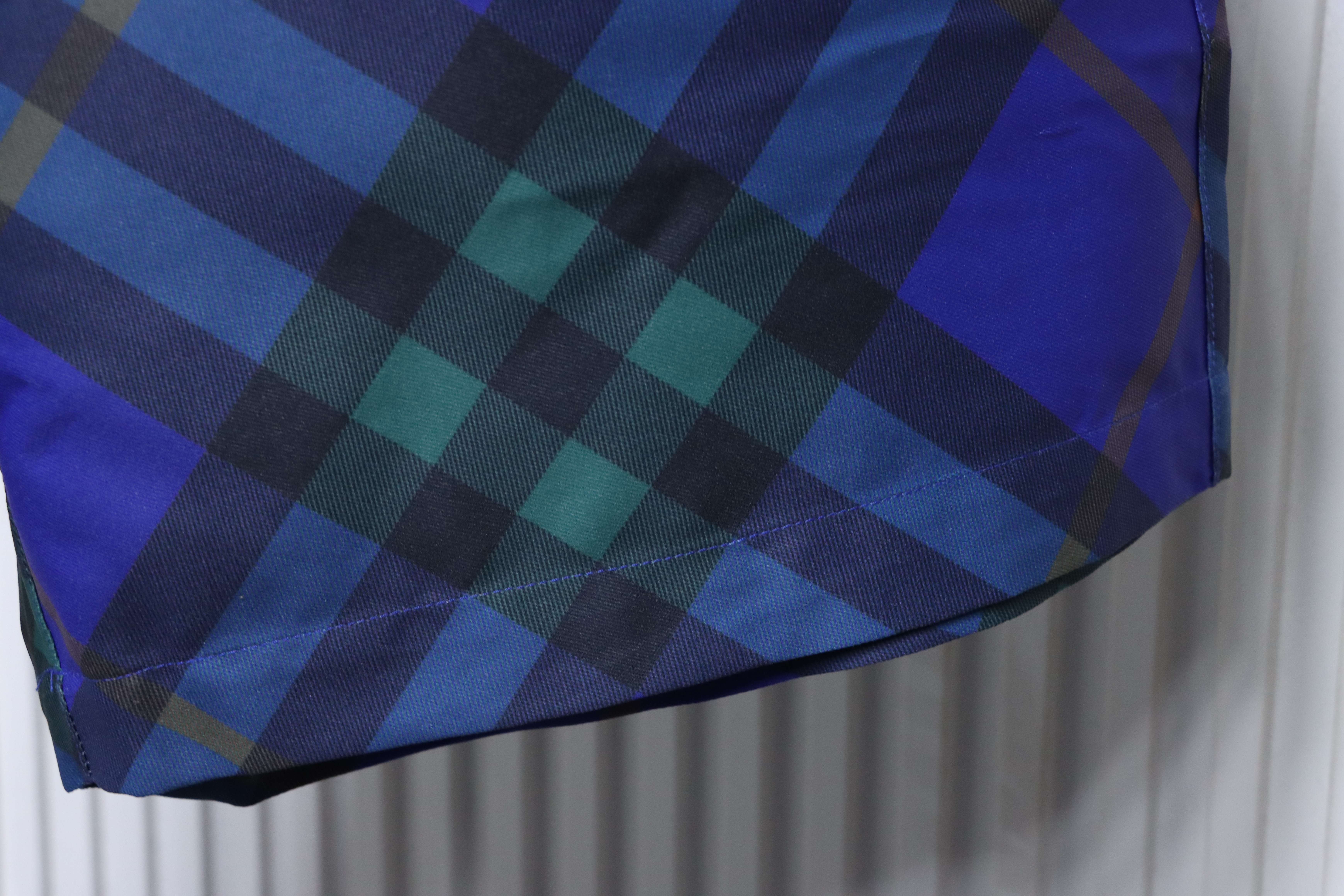 BURBERRY Twill Check Mesh Lining Beach Shorts Style 2