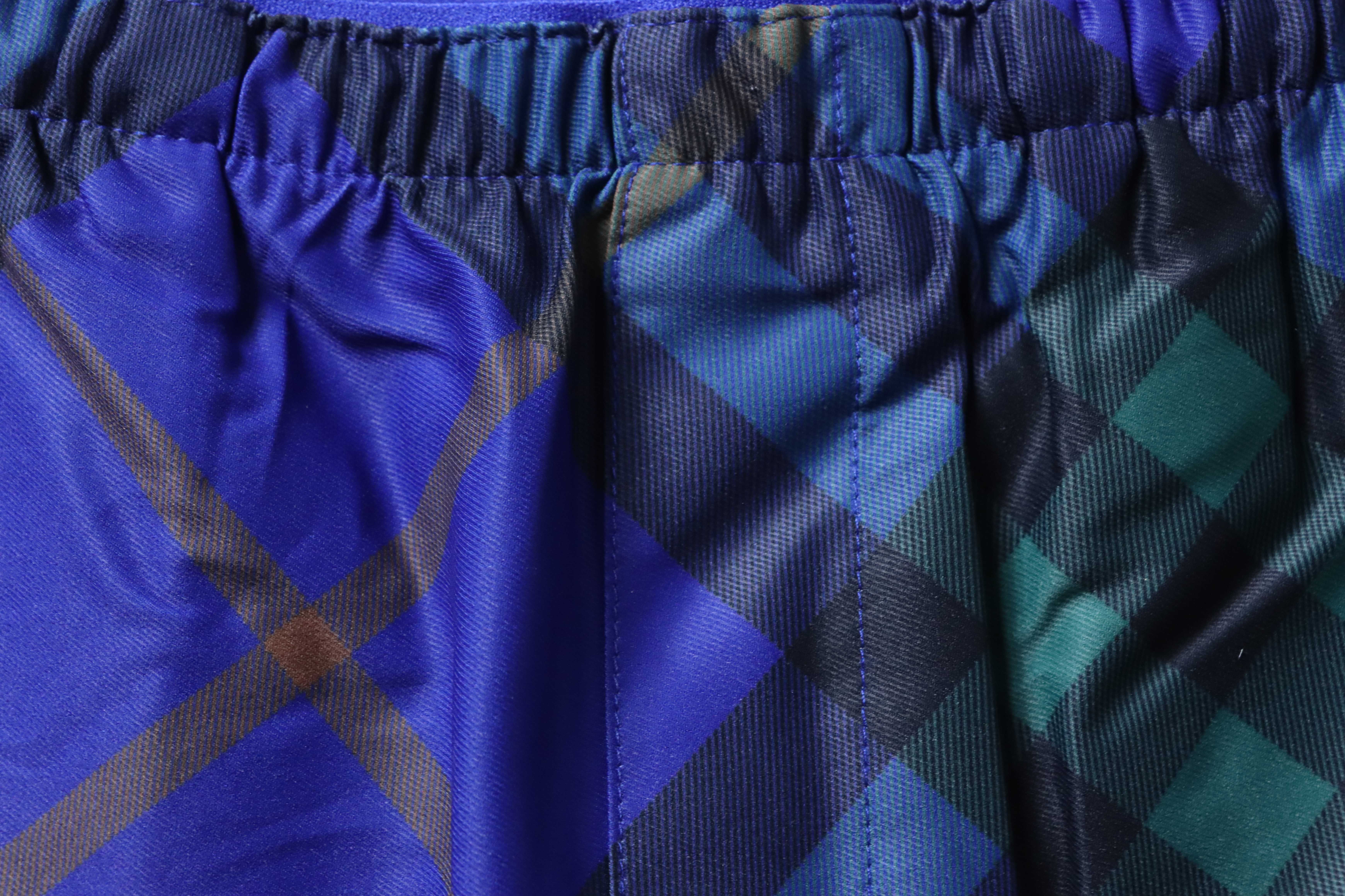 BURBERRY Twill Check Mesh Lining Beach Shorts Style 2
