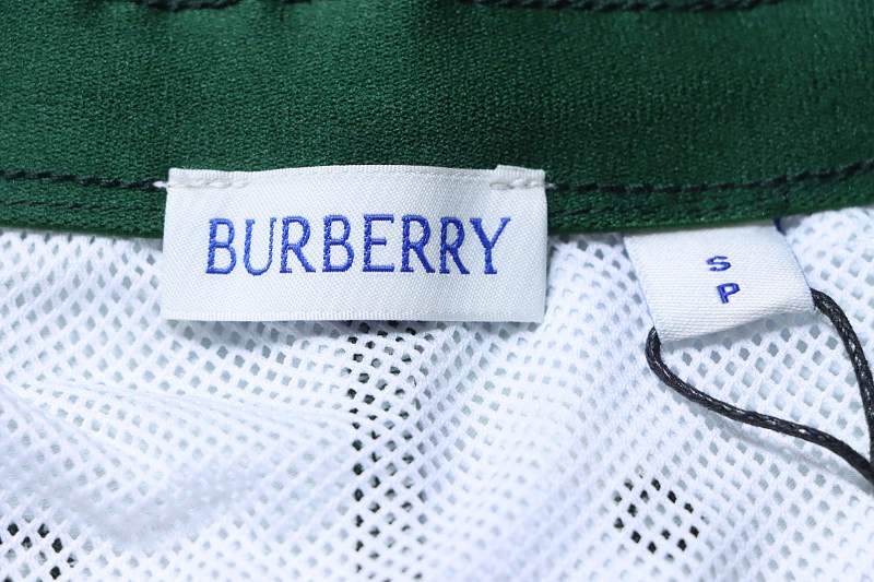 BURBERRY Twill Check Mesh Lining Beach Shorts Style 3