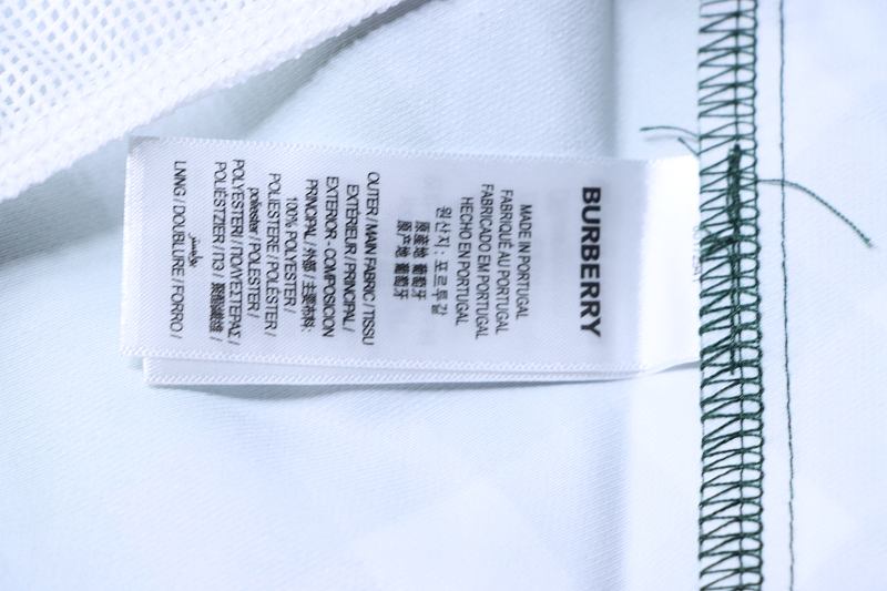 BURBERRY Twill Check Mesh Lining Beach Shorts Style 3
