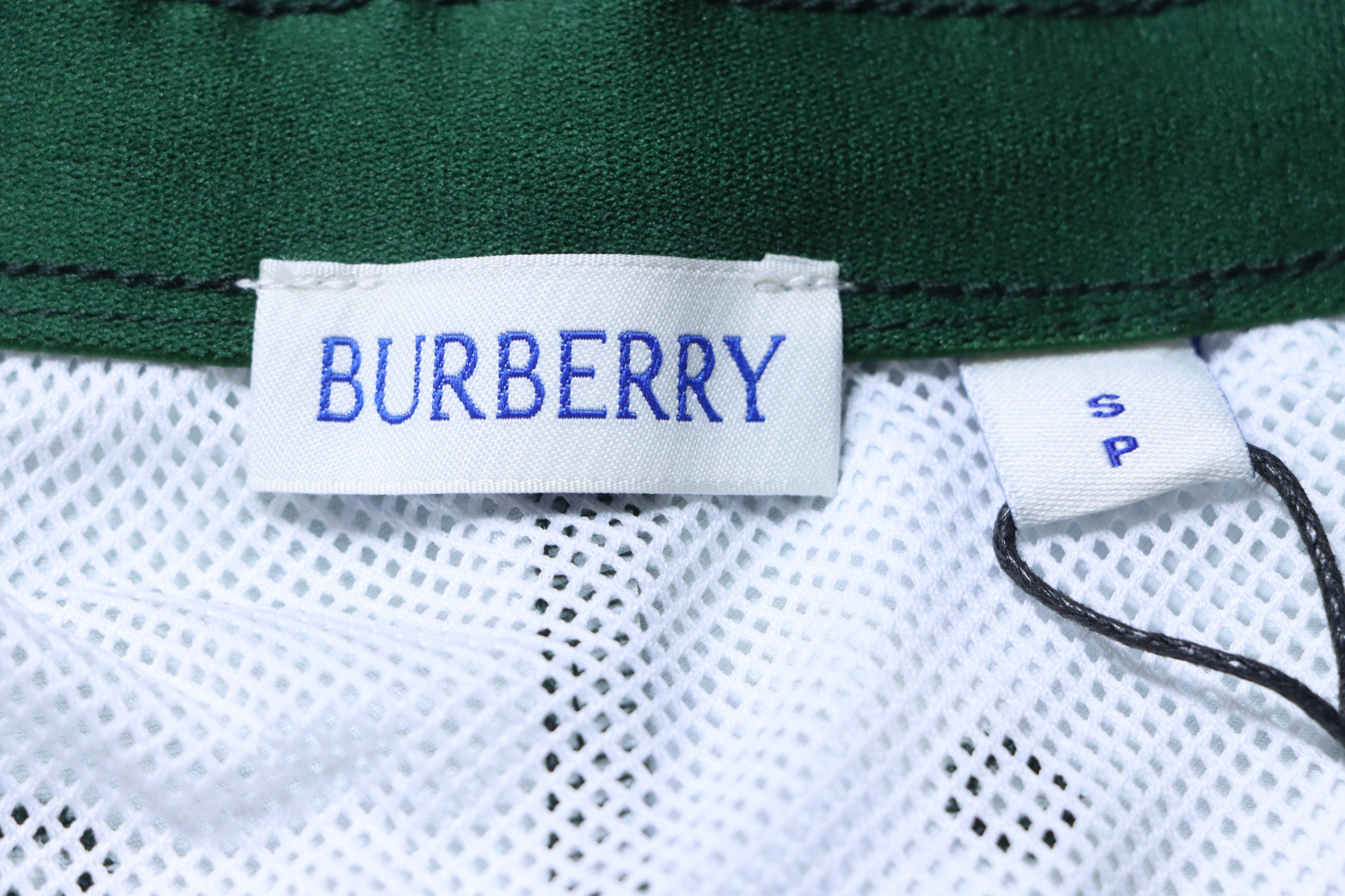 BURBERRY Twill Check Mesh Lining Beach Shorts Style 3