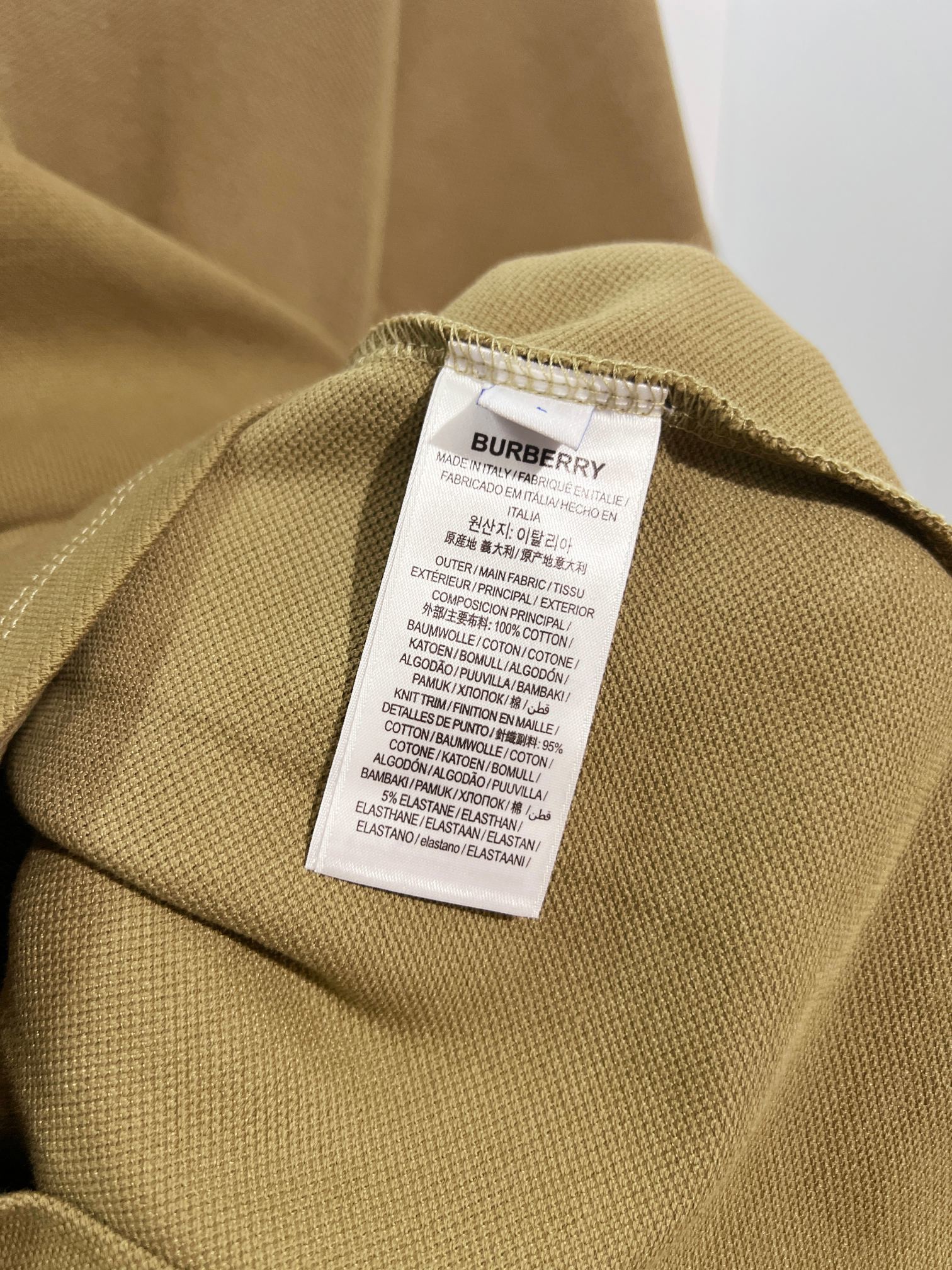 BURBERRY Twill Check Mesh Lining Beach Shorts Style 5