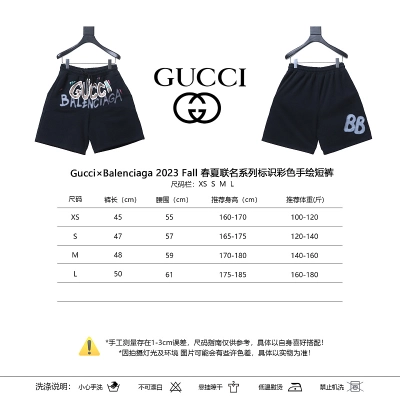 GUCCI 2023 Fall Collaboration Shorts 02