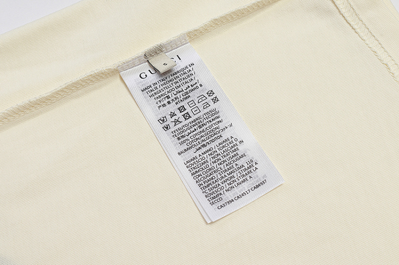 GUCCI 2024 Early Spring Heavyweight New Season Short Sleeve T-Shirt